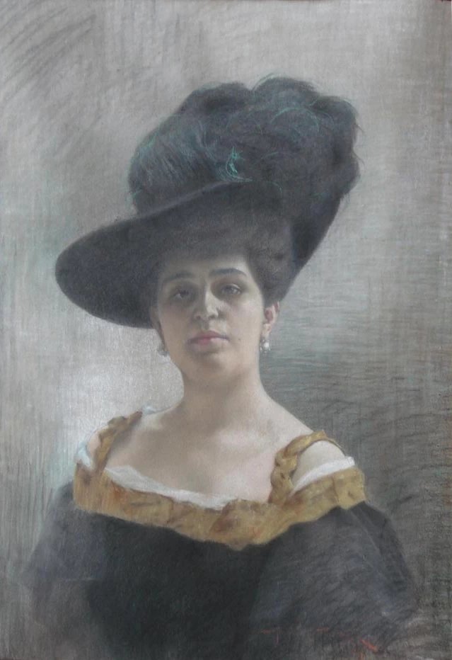Angiolo - Ritratto di signora, Collezione Carlo Pepi, Crespina (Pisa)